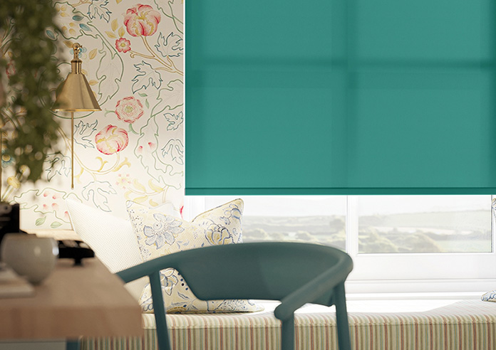 Roma (FR), Ocean Green - Roller Blind - Image 5
